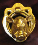 Wild Boar Small Door Knocker