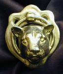 Cougar Door Knocker