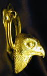 Falcon Door Knocker, side view