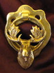 Moose Small Door Knocker