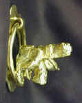 Turtle Door Knocker, side view