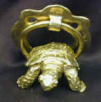 Turtle Door Knocker, top view