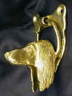 Afghan Hound Door Knocker, side view