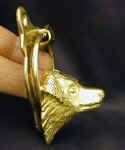 Australian Shepherd Door Knocker, side view