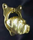 Bullmastiff Door Knocker, side view