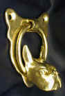 Boston Terrier Door Knocker, side view