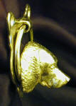 Boykin Spaniel Door Knocker, side view