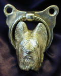 Briard Door Knocker