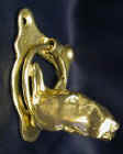 Bull Terrier Door Knocker, side view