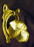 Bullmastiff 2009 Small Door Knocker, side view