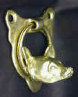 Chihuahua Door Knocker, side view