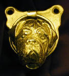 Dogue de Bordeaux Door Knocker