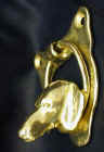 Dachshund Door Knocker, side view