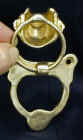 Golden Retriever Door Knocker, open view