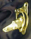 Greyhound / Whippet Door Knocker, side view