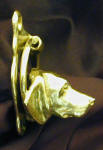 German Shorthaired Pointer Door Knocker, side view