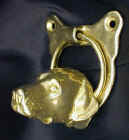 Labrador Retriever Door Knocker, side view