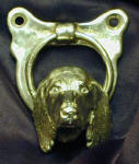 Large Munsterlander Door Knocker