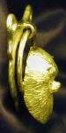 Pomeranian Door Knocker, side view