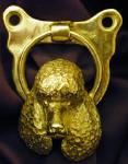 Standard Poodle Door Knocker