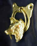 Sheltie 2 Door Knocker, side view