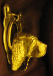 Sussex Spaniel Small Door Knocker, side view