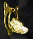 Nova Scotia Duck Tolling Retriever Door Knocker, side view