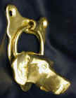 Weimaraner Door Knocker, side view