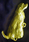 American Cocker Spaniel Hook, side view