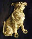 Bronze Staffordshire Bull Terrier Hook