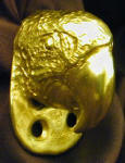 Macaw Deluxe! Finger Pull, 3/4 view