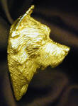 Australian Terrier Deluxe! Finger Pull, side view