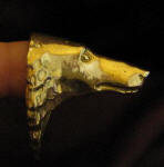 Borzoi Deluxe! Finger Pull, side view