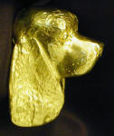 American Cocker Spaniel Deluxe! Finger Pull, side view