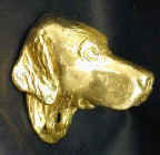 Golden Retriever Finger Pull Deluxe!, side view