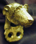 Scottish Deerhound Deluxe! Finger Pull, 3/4 view