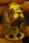 Sussex Spaniel Deluxe! Finger Pull, 3/4 view