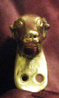 Large Greyhound Finger Pull, under