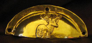 Whitetail Buck Deer Horizontal Drawer Pull