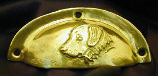 Golden Retriever Drawer Pull