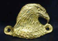 Larger Eagle Cabinet Pull, right facing, front view