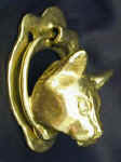 Cat 1 Door Knocker, side view