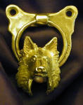 Belgian Sheepdog Door Knocker