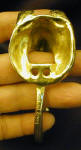 Collie Head Hook, back view