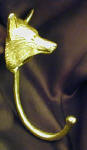 Fox Head Hook, side view