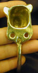 Lioness Head Hook, back view