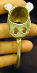 Mouse Head Hook, back view