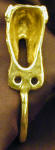 Neapolitan Mastiff Head Hook, back view