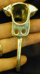 Rhodesian Ridgeback Head Hook, back view