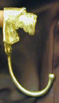 Italian Spinone J Hook, side view